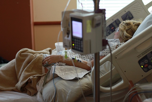 Female patient patient lying in a hospital bed to demonstrate the importance of estate planning