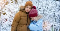 sad kids child custody during the holidays