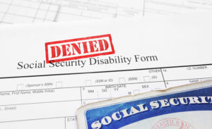 social security benefits denied