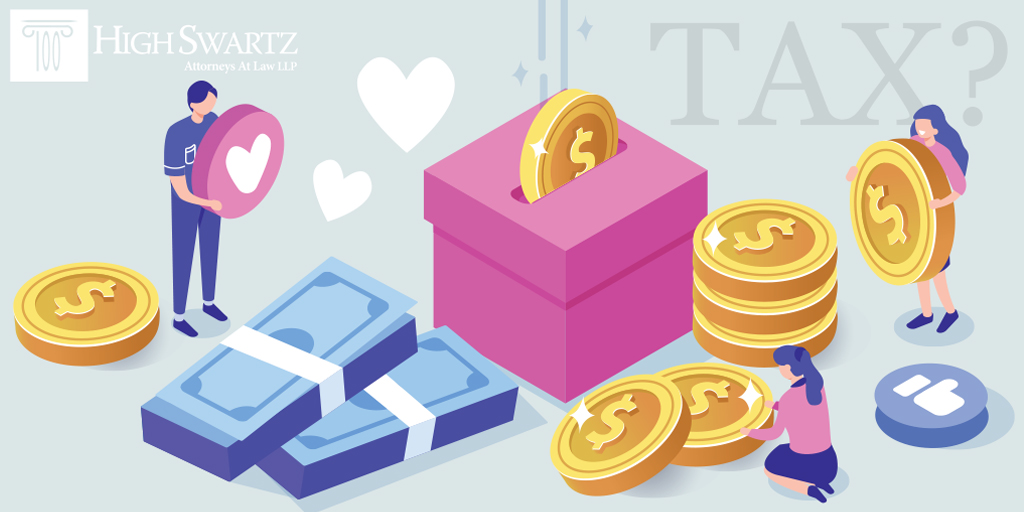 Is crowdfunding taxed? | blog by Mary LaSota of High Swartz LLP