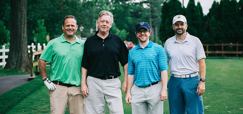 4 high swartz lawyers at the 2018 legal aid golf classic