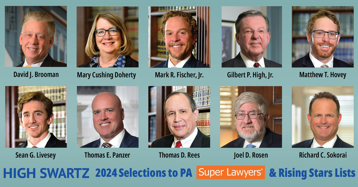 high swartz llp 2024 super lawyers and rising stars list