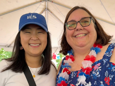 staff of High Swartz LLP at the 2025 memorial day picnic in Doylestown